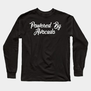 Powered By Avocado Long Sleeve T-Shirt